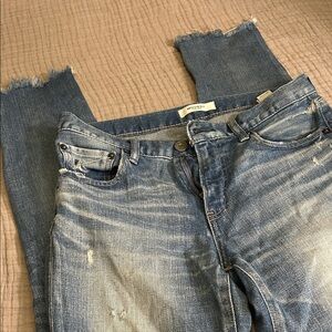 Women’s Moussy Vintage Blue Distressed Jeans
